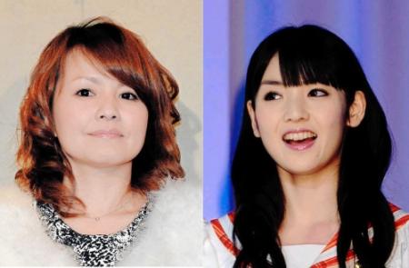 ガンを公表したつんく♂にエールを送ったモーニング娘。初代リーダーの中澤裕子（左）と現リーダーの道重さゆみ