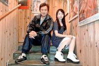 父・唐十郎が手掛けた舞台で初共演する異母兄妹の大鶴義丹と大鶴美仁音=都内