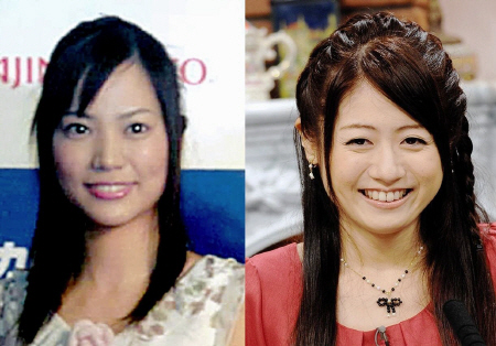 ニュース番組「キャスト」に抜擢された村井美樹（左）と松尾依里佳