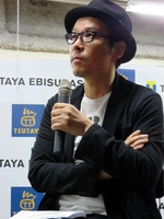 監督作「ピース　オブ　ケイク」のトークショーを行った田口トモロヲ＝大阪・ＴＳＵＴＡＹＡ　ＥＢＩＳＵＢＡＳＨＩ