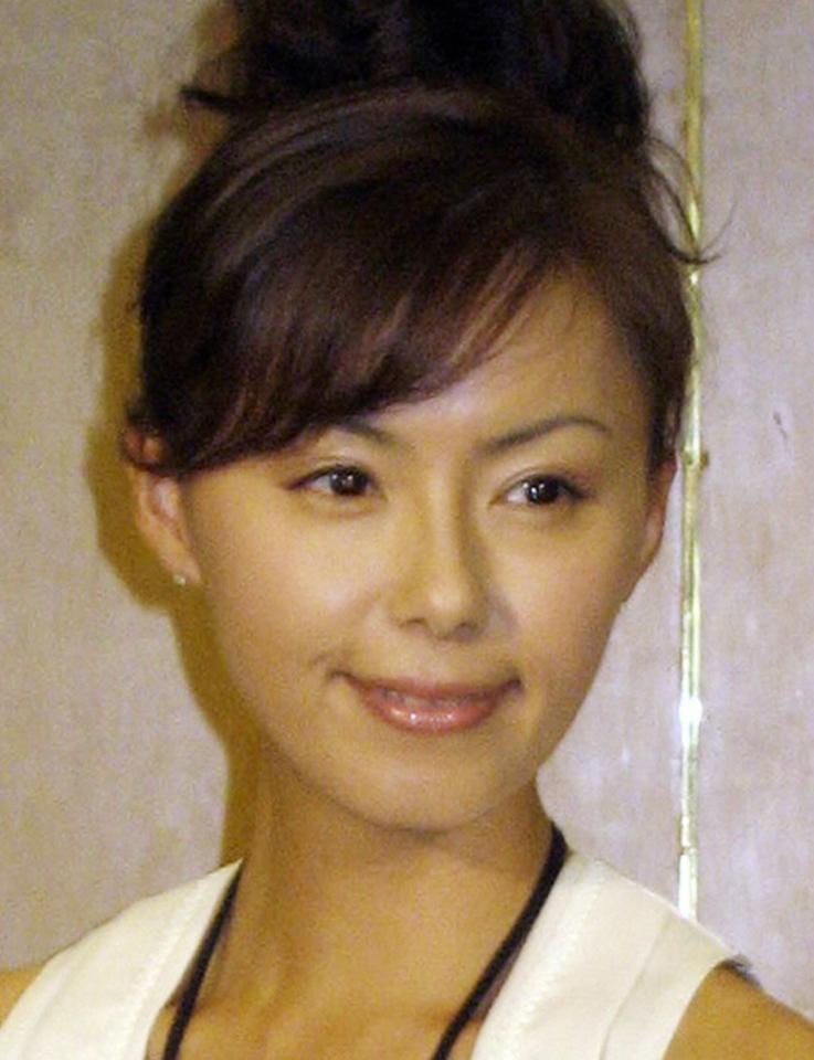 女優でタレントのの田中律子