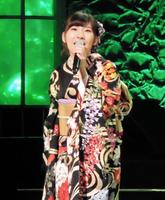 初のソロコンサートを行い、ＡＫＢ48からの卒業を発表した岩佐美咲＝東京・浅草公会堂