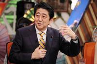 安倍晋三首相がゲスト出演し、５月１日に放送されるフジテレビ「ワイドナショー」から。