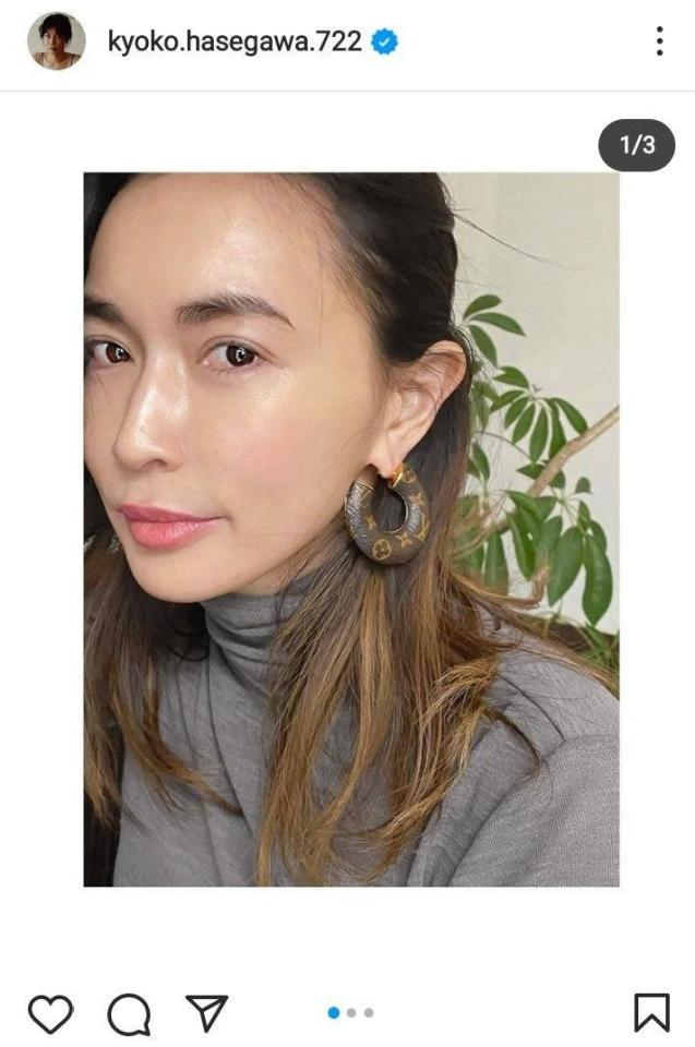 Bottega Veneta Drop ピアス 〜長谷川京子さん着用〜 長谷川京子 ヴィトンのピアスがド迫力「綺麗すぎて
