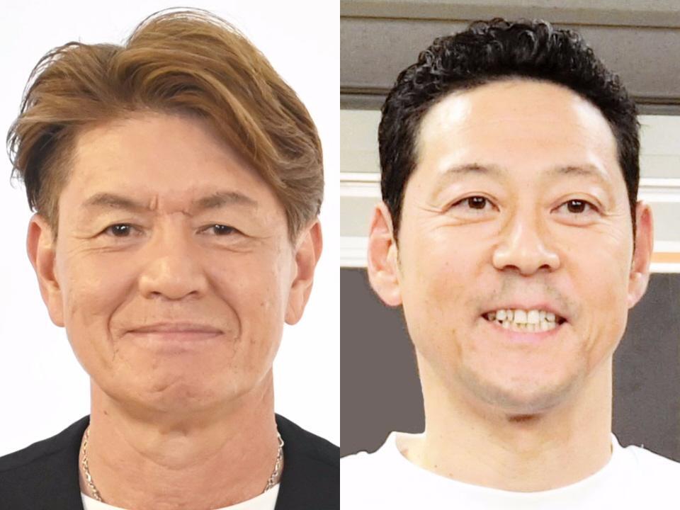 ヒロミ（左）と東野幸治