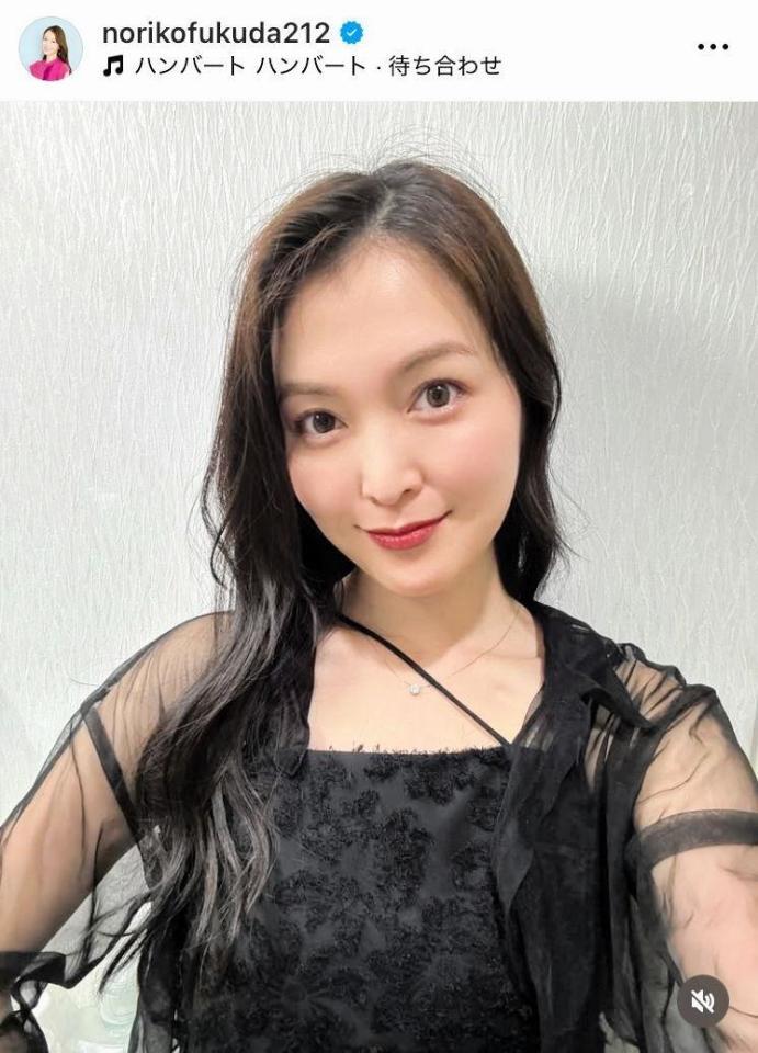 福田典子のインスタグラム＠ｎｏｒｉｋｏｆｕｋｕｄａ２１１２より