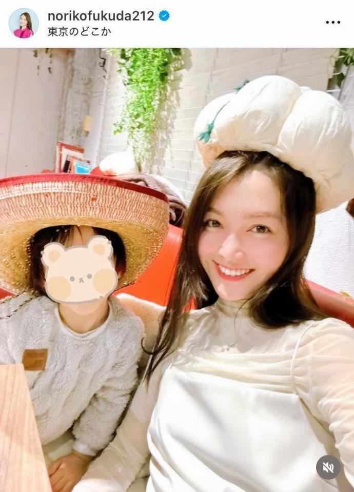 福田典子のインスタグラム＠ｎｏｒｉｋｏｆｕｋｕｄａ２１１２より