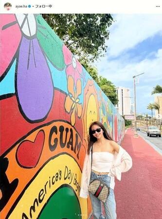 　袴田アナのインスタグラム＠ａｙａｅ．ｈａから