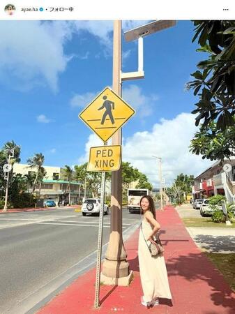 　袴田アナのインスタグラム＠ａｙａｅ．ｈａから