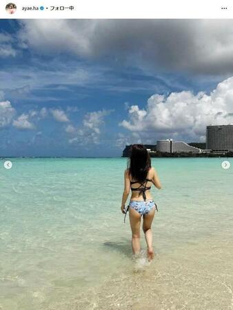 　袴田アナのインスタグラム＠ａｙａｅ．ｈａから