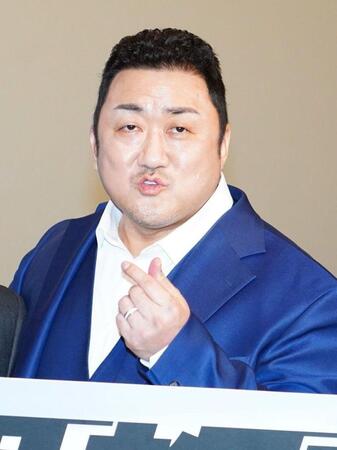 　マ・ドンソク＝２０２４年２月撮影