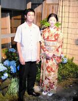 松雪泰子と池内博之　２００３年