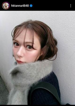 　村重杏奈インスタグラム　村重杏奈です（＠ｈｋｔａｎｎａ４８４８）より。