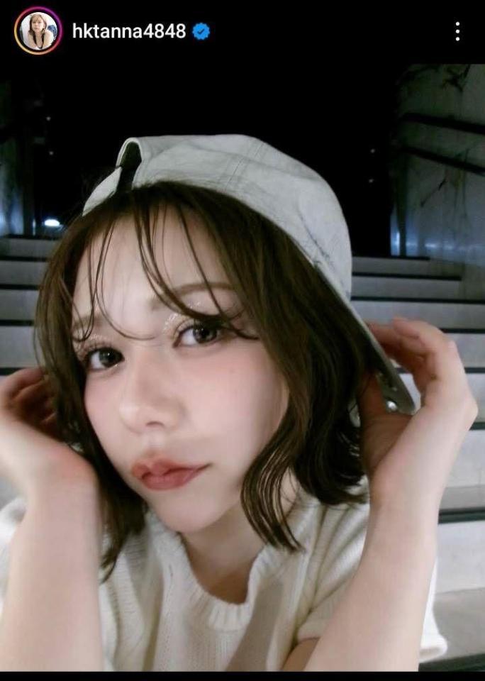 　村重杏奈インスタグラム　村重杏奈です（＠ｈｋｔａｎｎａ４８４８）より。