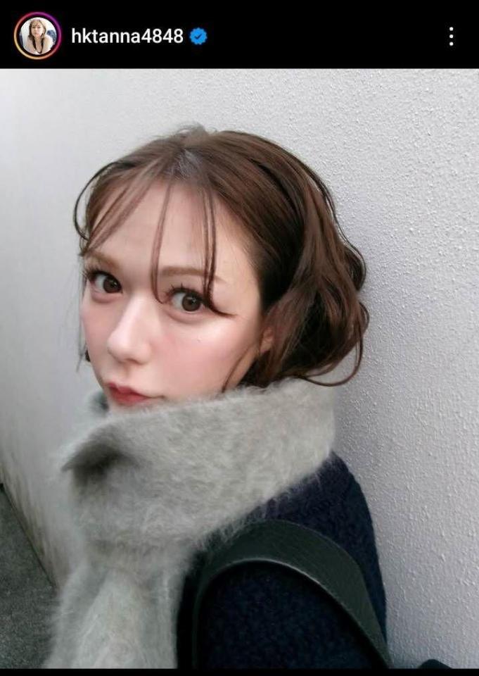 　村重杏奈インスタグラム　村重杏奈です（＠ｈｋｔａｎｎａ４８４８）より。