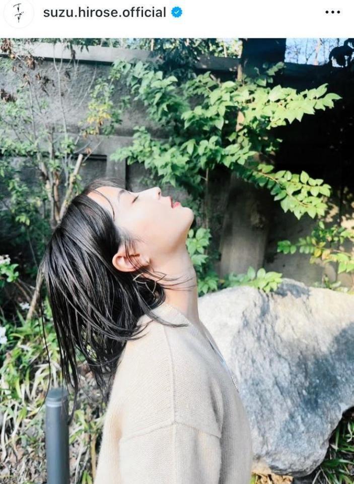 　広瀬すずのインスタグラム＠ｓｕｚｕ．ｈｉｒｏｓｅ．ｏｆｆｉｃｉａｌより 