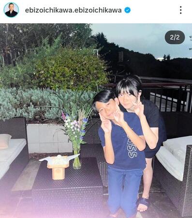 　市川團十郎のインスタグラム＠ｅｂｉｚｏｉｃｈｉｋａｗａ．ｅｂｉｚｏｉｃｈｉｋａｗａ（１０月６日付）より