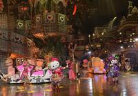 　１０年ぶりの新作となったサンリオピューロランドのメインパレードの様子