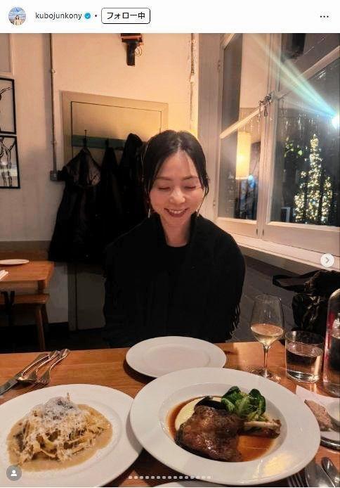 　久保純子インスタグラム＠ｋｕｂｏｊｕｎｋｏｎｙから