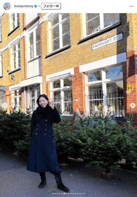 　久保純子インスタグラム＠ｋｕｂｏｊｕｎｋｏｎｙから