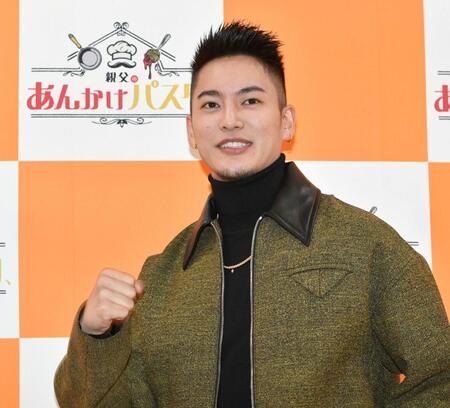 　あんかけパスタの店をオープンする三山凌輝（撮影・持木克友）