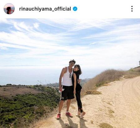 　結婚を発表した内山理名のインスタグラム＠ｒｉｎａｕｃｈｉｙａｍａ＿ｏｆｆｉｃｉａｌ（２１年１１月２２日付）より