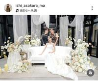 伊師美和のインスタグラム（＠ｉｓｈｉ＿ａｓａｋｕｒａ＿ｍａ）から