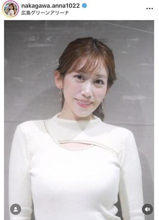 　中川安奈のインスタグラム＠ｎａｋａｇａｗａ．ａｎｎａ１０２２より