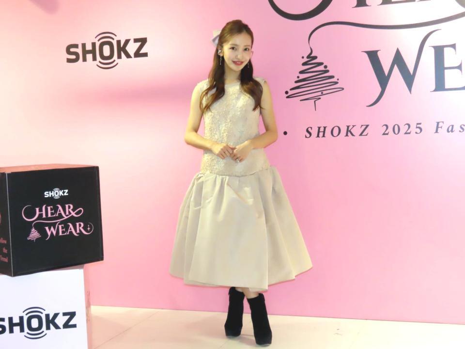 　「Ｗｅａｒ＆Ｈｅａｒ　音をまとうファッション　ｗｉｔｈ　Ｓｈｏｋｚ」イベントに出席した板野友美