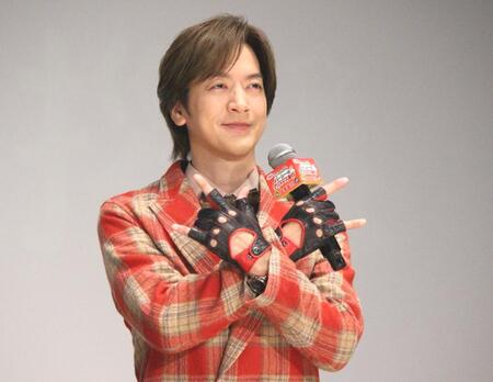 　舞台あいさつに登壇したＤＡＩＧＯ