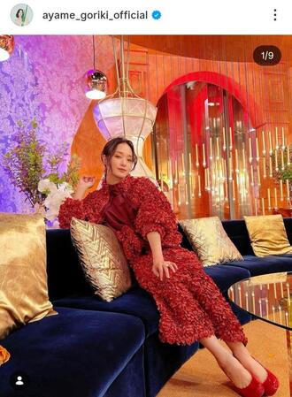 　剛力彩芽のインスタグラム＠ａｙａｍｅ＿ｇｏｒｉｋｉ＿ｏｆｆｉｃｉａｌ（１１月１８日付）より
