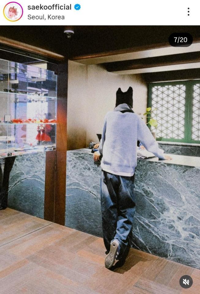 　１２月１９日付の紗栄子のインスタグラム＠ｓａｅｋｏｏｆｆｉｃｉａｌより