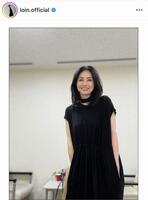 井川遥のインスタグラム＠ｌｏｉｎ．ｏｆｆｉｃｉａｌ（２５年１０月２０日付）より 