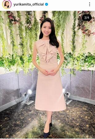 三田友梨佳のインスタグラム＠ｙｕｒｉｋａｍｉｔａ＿ｏｆｆｉｃｉａｌ（３月２０日付）より