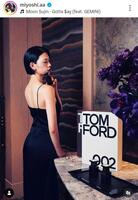 三吉彩花のインスタグラム＠ｍｉｙｏｓｈｉ．ａａ（２５年９月９日付）より 