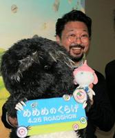初めて手がけた映画作品の公開を前に、トークイベントを行った村上隆監督=大阪市内