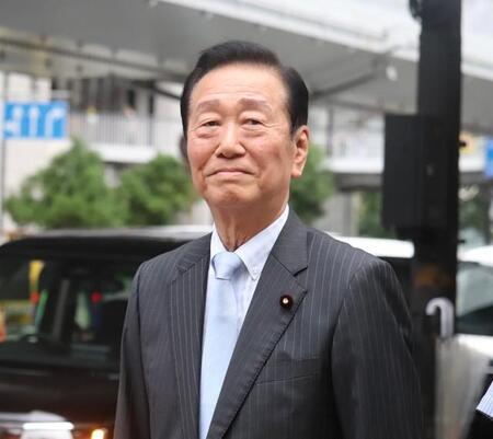 立憲民主党・小沢一郎衆院議員＝JR大阪駅前