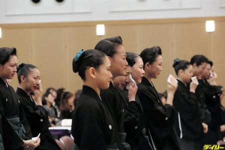 宝塚音楽学校103期生卒業式(2017年3月2日)