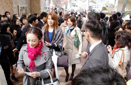 宝塚歌劇100周年式典 華麗なる来場者(2014年4月5日)