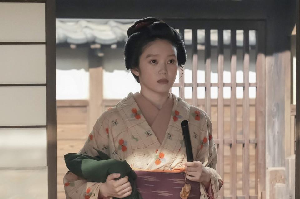 トキ（高石あかり）は決意を胸に秘めて…