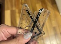 　筆者の息子が“破壊”した定規