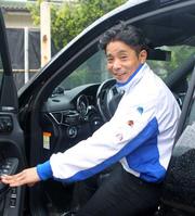 オークスで5大クラシック完全制覇を狙う岩田(撮影・石湯恒介)