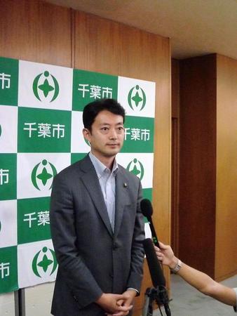 千葉競輪の存続を発表した熊谷俊人千葉市長