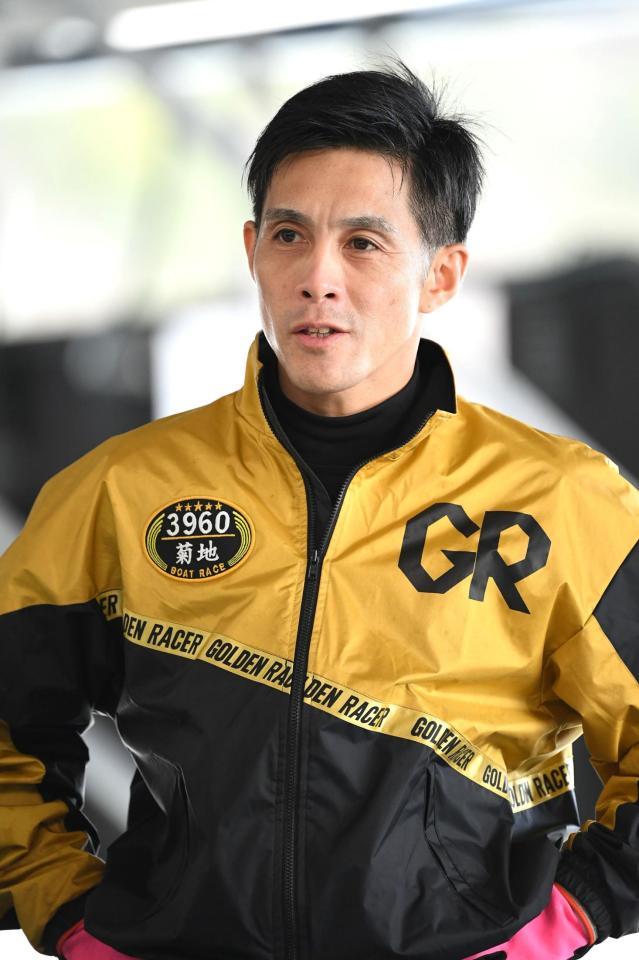 　グランプリ出場をもくろむ菊地孝平（撮影・北村雅宏）