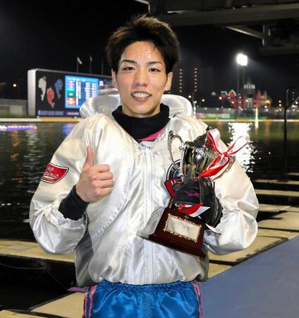 今年２回目の優勝を住之江初Ｖで飾った吉田凌太朗