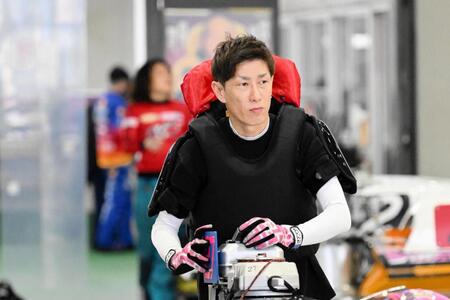 ４カド一撃で準優切符をもぎ取った原田幸哉