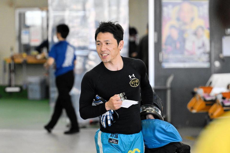 　優出一番乗りを果たした石渡鉄兵