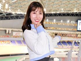 　小倉競輪を満喫中の斉藤雅子さん