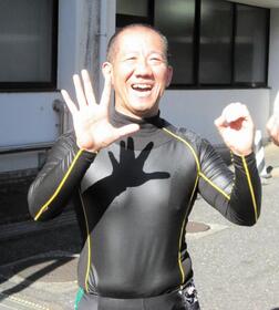 　通算５００勝を達成した丸山啓一