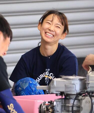 　桐生、津、尼崎、児島の４場で最速タイムを記録した守屋美穂